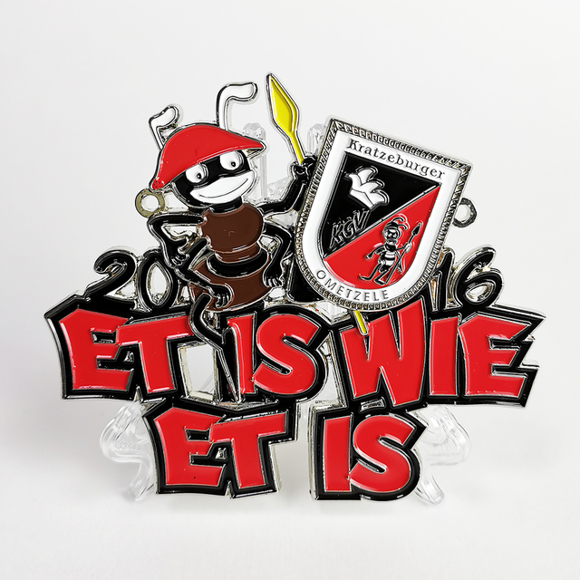 Bulk Multi Color Enamel Carnival Medals 【complex Cut-out Shape, Multiple Enamel Colors, No Epoxy 】