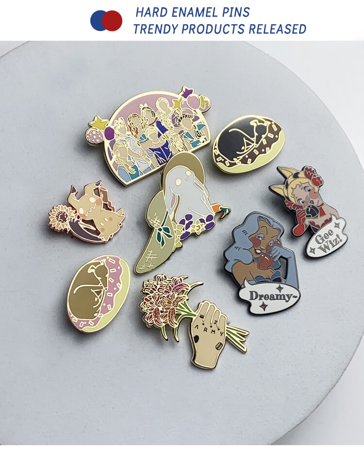 hard enamel pins