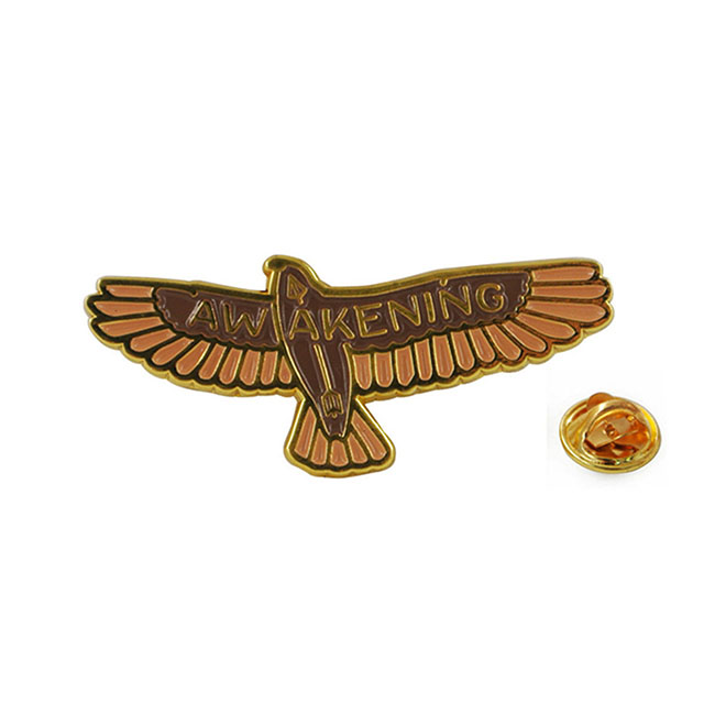 commemorative eagle lapel pin