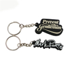 soft rubber silicone keyring pvc keychains 