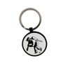 basketball football sport metal keychain