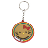 custom logo rubber pvc keychain