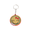 bulk cartoon rubber pvc keychain