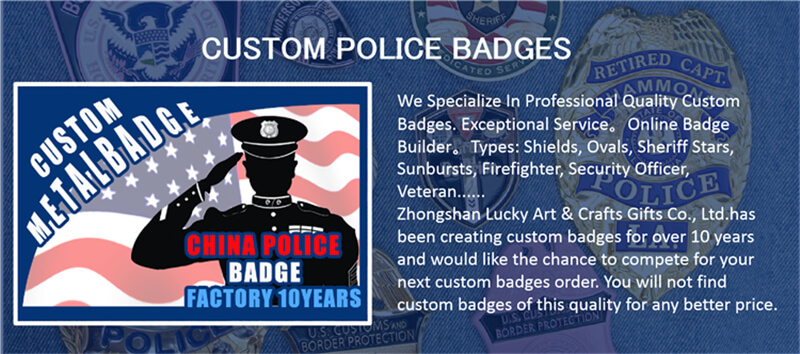 Custom Police Badge