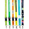 Custom Adjustable Nylon Woven Lanyard