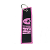 Personalized Fabric Label Embroidered Keychain 