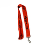 Red Retractable Nylon Rope Lanyard