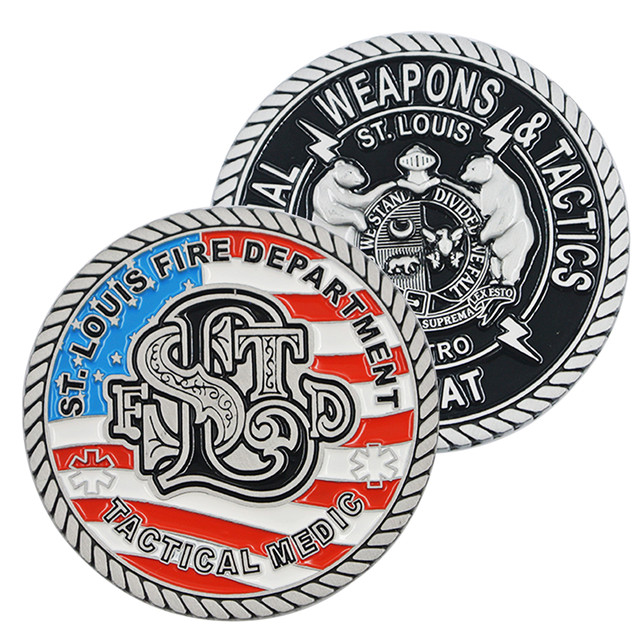  Manufacturers Design Challenge Police Military Coins 