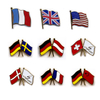 Country Flag Enamel Lapel Pin for sale