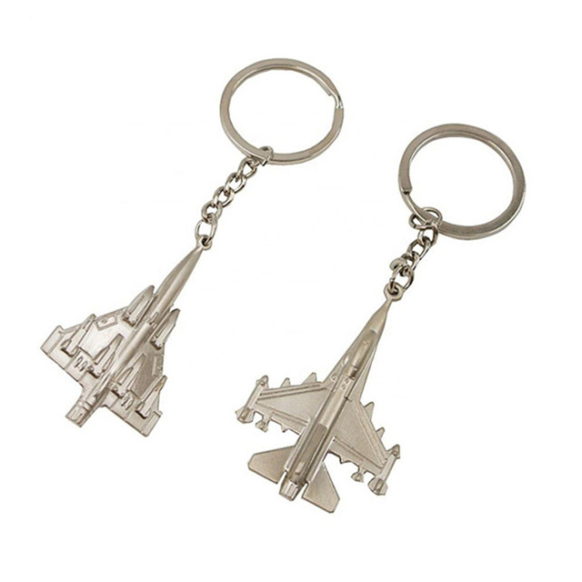 Silver Key Chain Ring for Men