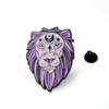 cheap enamel hat coat lion lapel pins
