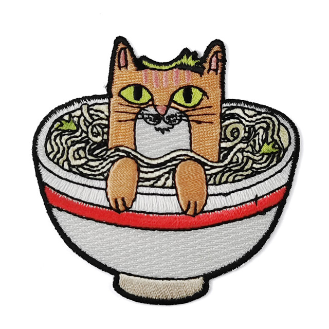 custom logos anime embroidery patch