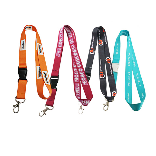 ZhongShan Factory Dye Sublimated Full-colour Lanyards