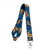 promotional printed nylon lanyard with hooks